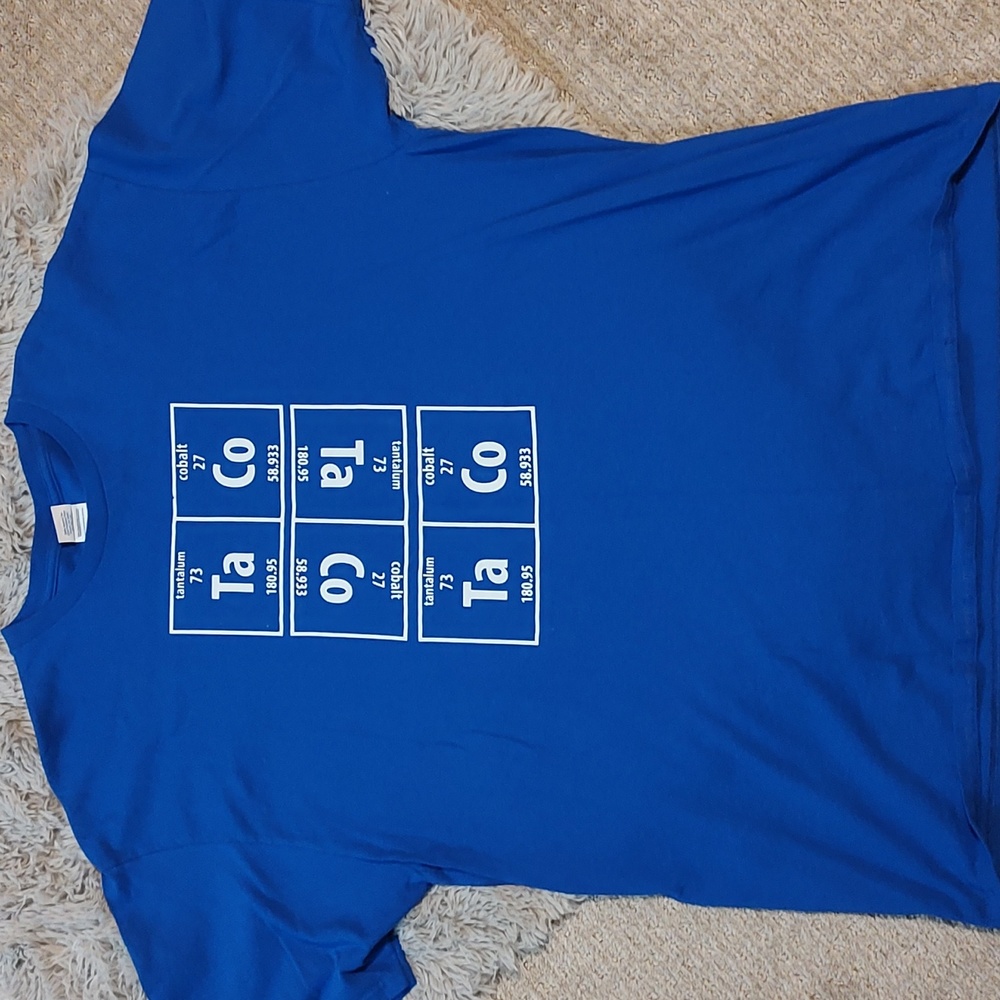 Men's chemical element T-shirt